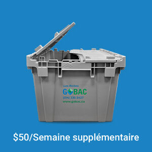 Boîtes économiques, efficaces et réutilisables.